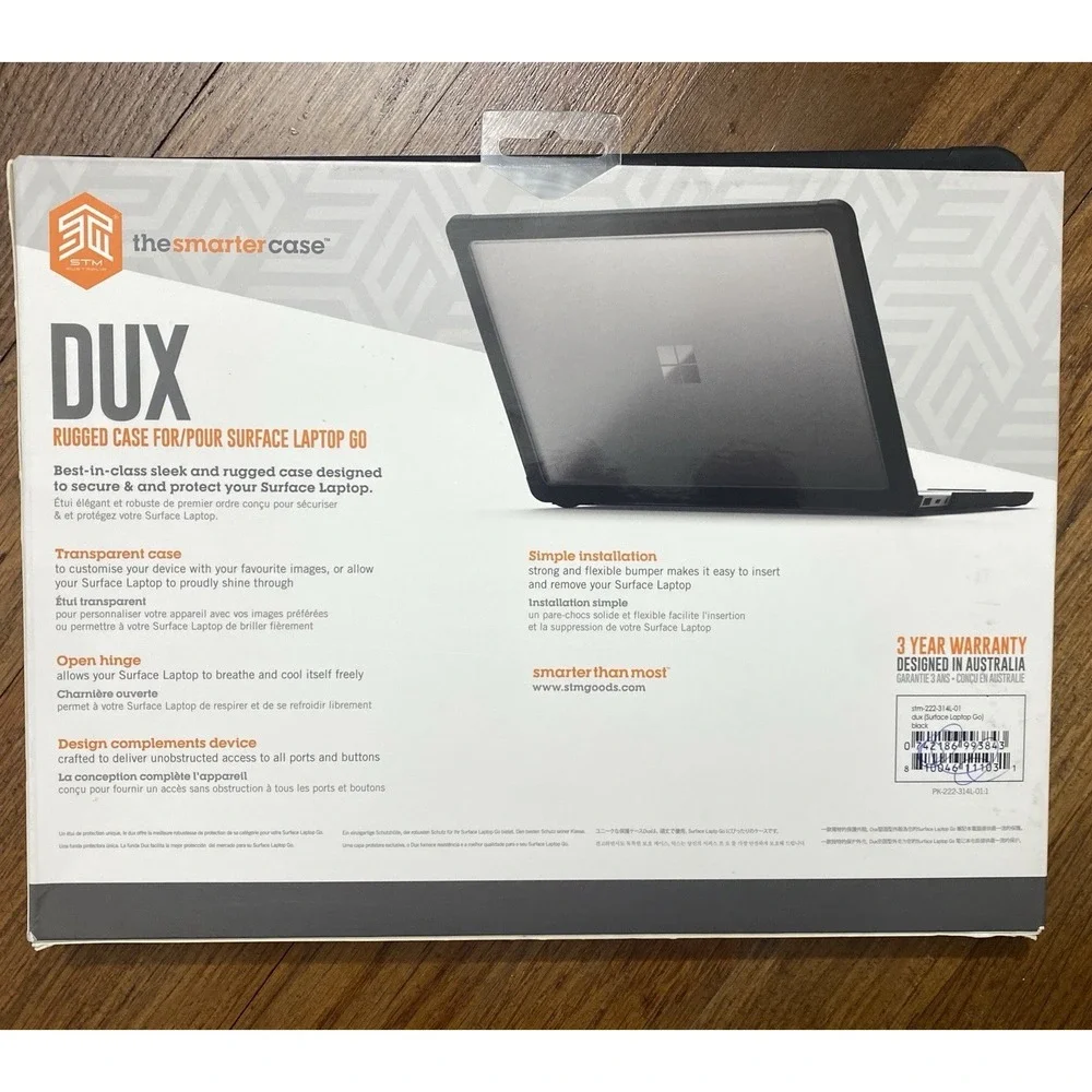 Microsoft STM Dux Rugged Case For‎ Surface Go Laptop Go - NEW